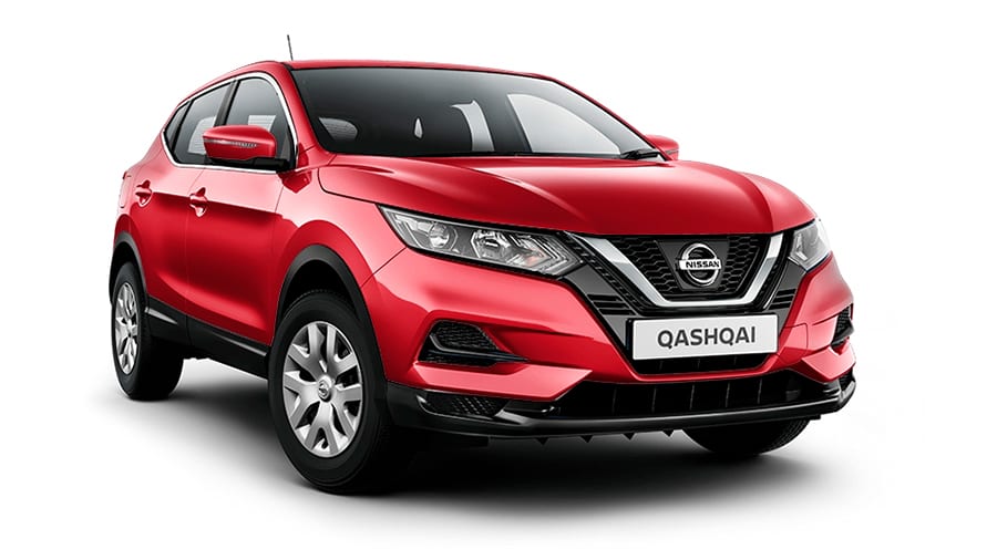 Nissan Qashqai rojo sólido